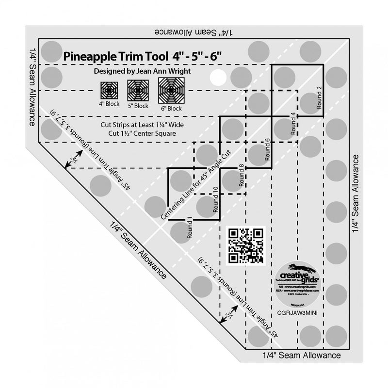 Creative Grids 2 Pack - Pineapple Trim Tool (CGRJAW3) and Pineapple Trim Tool Mini (CGRJAW3MINI) - Image 3